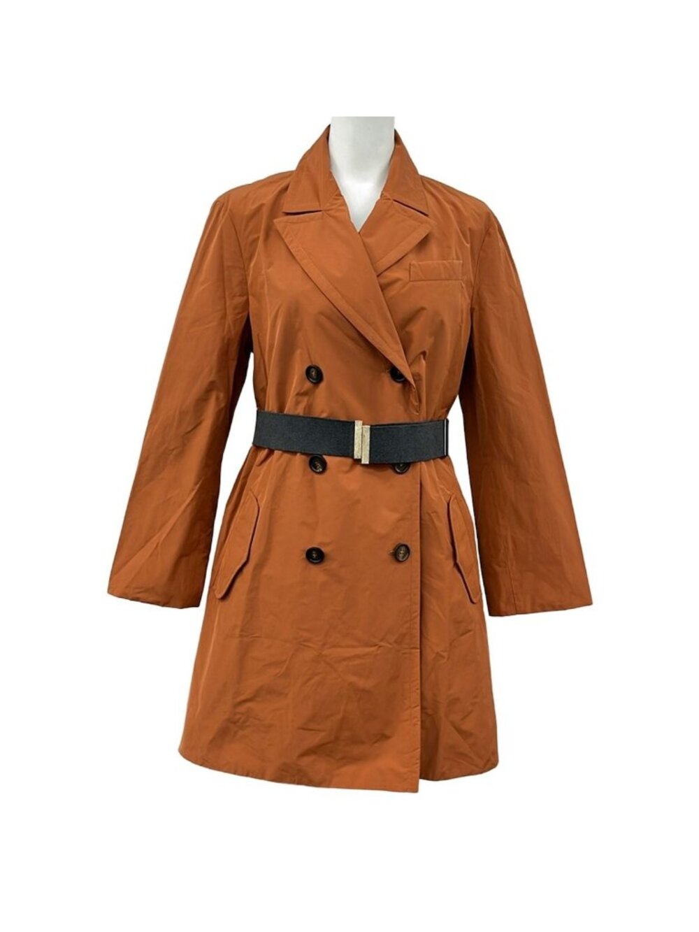 Brunello Cucinelli Trench Coat M Brown Spring Fall 42